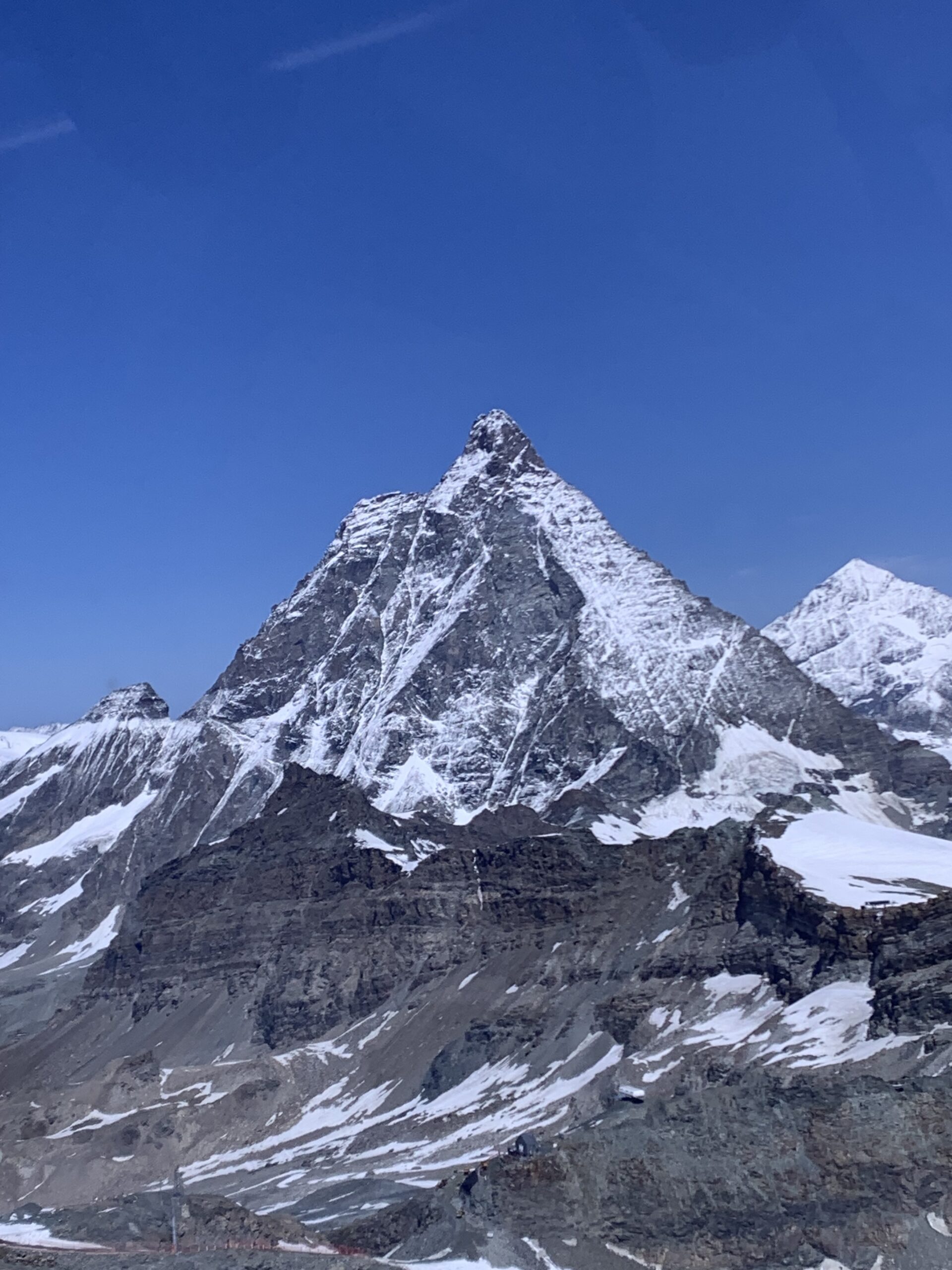 El mont Cerví o Matterhorn, als Alps
